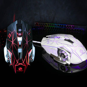 Universal Ergonomic Lighting 7200DPI Wired Gaming Mouse