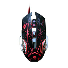 将图片加载到图库查看器，Universal Ergonomic Lighting 7200DPI Wired Gaming Mouse
