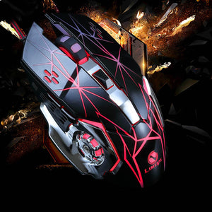 Universal Ergonomic Lighting 7200DPI Wired Gaming Mouse