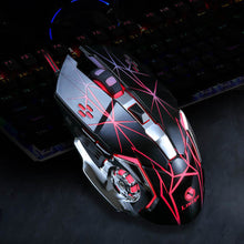 将图片加载到图库查看器，Universal Ergonomic Lighting 7200DPI Wired Gaming Mouse
