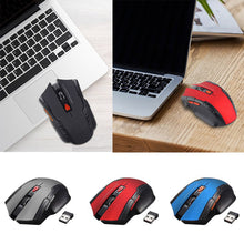 Load image into Gallery viewer, Auto Sleep Optical Gaming Mouse 6 Keys 1600DPI
