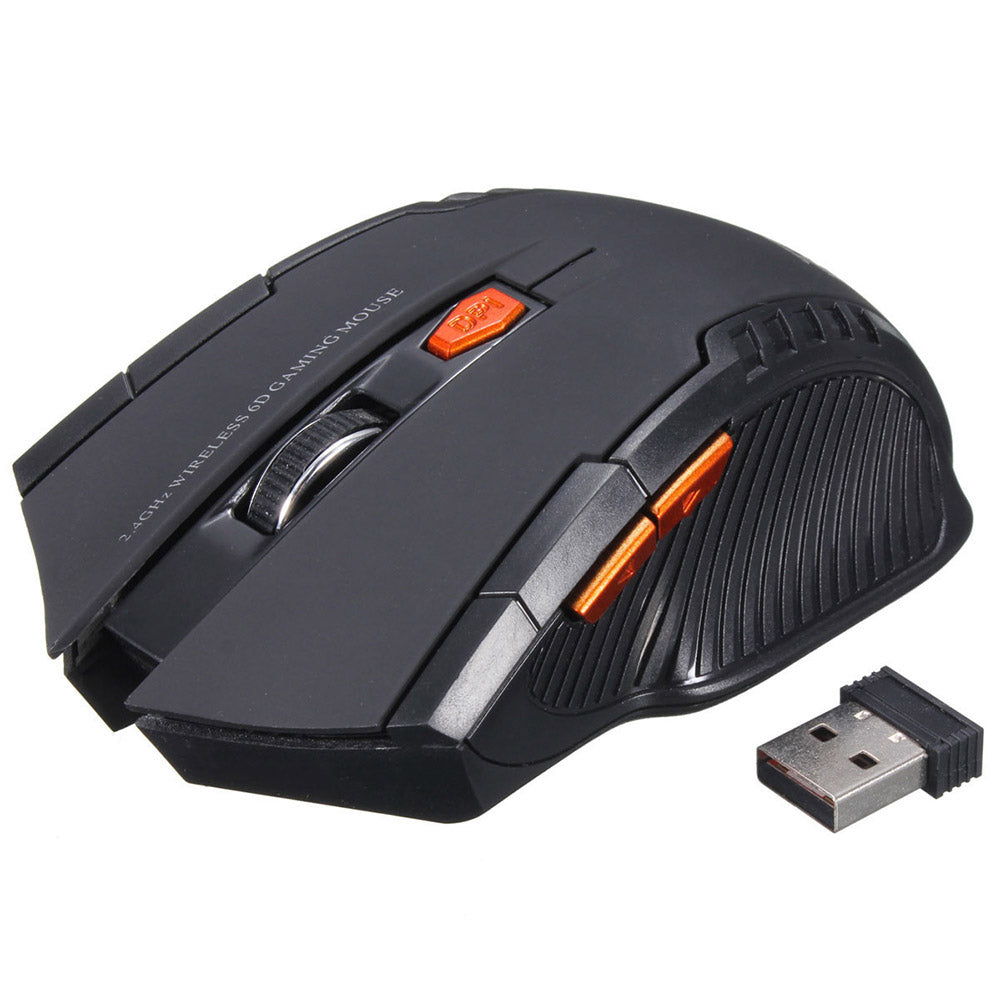 Auto Sleep Optical Gaming Mouse 6 Keys 1600DPI