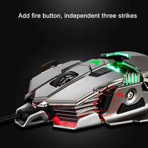 4000DPI Mechanical Ergonomics Gaming Mouse for Playerunknown's Battlegrounds