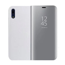 Cargar imagen en el visor de la galería, for Huawei P20 Pro Case Luxury Flip Stand Clear View Smart Mirror Phone Cover
