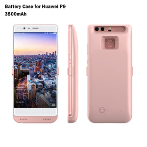 3800mAh Backup Battery External Power Bank Charger Case for Huawei P9