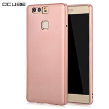 将图片加载到图库查看器，OCUBE 360 Degree Soft TPU Back Cover for HUAWEI P9 5.2 inch
