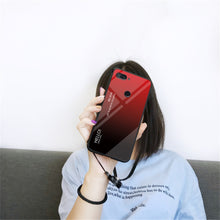 Cargar imagen en el visor de la galería, Gradient Tempered Glass Case Cover for Xiaomi Mi 8 Lite
