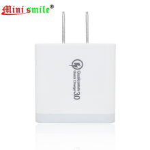 将图片加载到图库查看器，Minismile 18W Smart Travel Quick Charging 3.0 Charger Power Adapter for Xiaomi
