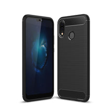 Load image into Gallery viewer, Case for Huawei P20 Lite Shockproof Back Cover Solid Color Soft Carbon Fiber
