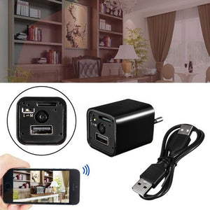 HD 1080P Mini USB Wall Charger Adapter Spy Hidden Camera