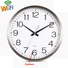 将图片加载到图库查看器，Wall Clock Spy Hidden Camera DVR WiFi 1080P HD Motion Detector
