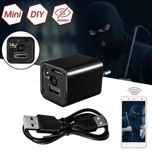 HD 1080P Mini USB Wall Charger Adapter Spy Hidden Camera
