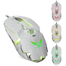 将图片加载到图库查看器，3200DPI Wired Mechanical Ergonomics LED Color Changing Gaming Mouse
