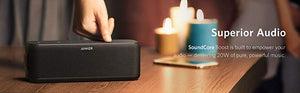 Anker SoundCore with BassUp Technology 12h Playtime IPX5 Water-Resistant 66ft Range