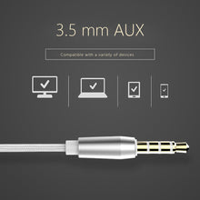 Load image into Gallery viewer, AZiMiYO Hybrid Pro HD In-Ear Earphones Braided Wired 4D Heavy bass
