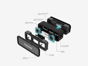 Tronsmart Force Speaker Bluetooth 5.0 40W IPX7 Waterproof with Voice Assistant,TWS,NFC Double Eleven