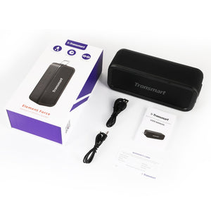 Tronsmart Force Speaker Bluetooth 5.0 40W IPX7 Waterproof with Voice Assistant,TWS,NFC Double Eleven