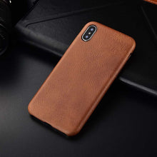 Load image into Gallery viewer, Boucho For iPhone XS Max XR 11 Pro Max X Case Snake Wood Texture Phone Cases For iPhone 7 8 6 6s plus PU Leather Soft Cover
