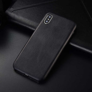 Boucho For iPhone XS Max XR 11 Pro Max X Case Snake Wood Texture Phone Cases For iPhone 7 8 6 6s plus PU Leather Soft Cover