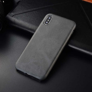 Boucho For iPhone XS Max XR 11 Pro Max X Case Snake Wood Texture Phone Cases For iPhone 7 8 6 6s plus PU Leather Soft Cover