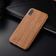 Load image into Gallery viewer, Boucho For iPhone XS Max XR 11 Pro Max X Case Snake Wood Texture Phone Cases For iPhone 7 8 6 6s plus PU Leather Soft Cover
