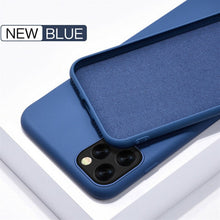 将图片加载到图库查看器，YISHANGOU Case For Apple iPhone 11 Pro Max 6 S 7 8 Plus X XS MAX XR Cute Candy Color Couples Soft Silione Shockproof Back Cover
