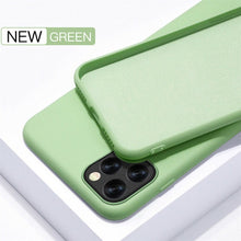 将图片加载到图库查看器，YISHANGOU Case For Apple iPhone 11 Pro Max 6 S 7 8 Plus X XS MAX XR Cute Candy Color Couples Soft Silione Shockproof Back Cover
