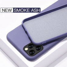 将图片加载到图库查看器，YISHANGOU Case For Apple iPhone 11 Pro Max 6 S 7 8 Plus X XS MAX XR Cute Candy Color Couples Soft Silione Shockproof Back Cover

