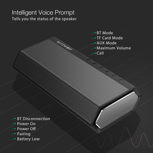 BlitzWolf BW-AS2 40W Dual Driver Wireless bluetooth Speaker 30W Subwoofer Upward Bass
