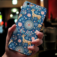 Load image into Gallery viewer, Relief Cute Flower TPU 3D Emboss Silicone Case For iPhone X XR 6 6S 7 8 Plus 5 5S SE 9 Cases For iPhone XS Max Coque Cover Shell
