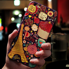 Load image into Gallery viewer, Relief Cute Flower TPU 3D Emboss Silicone Case For iPhone X XR 6 6S 7 8 Plus 5 5S SE 9 Cases For iPhone XS Max Coque Cover Shell
