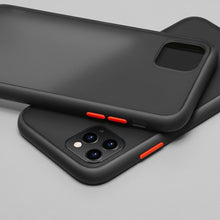 将图片加载到图库查看器，N1986N Phone Case For iPhone 11 Pro X XR XS Max 7 8+ Luxury Contrast Color Frame Matte
