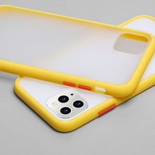将图片加载到图库查看器，N1986N Phone Case For iPhone 11 Pro X XR XS Max 7 8+ Luxury Contrast Color Frame Matte
