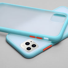 将图片加载到图库查看器，N1986N Phone Case For iPhone 11 Pro X XR XS Max 7 8+ Luxury Contrast Color Frame Matte
