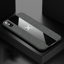 将图片加载到图库查看器，Magnetic Car Holder Case For iPhone 11 X XR XS Max 6 6S Plus Soft Frame Cloth Finger Ring Shockproof Cover For iPhone 7 8 Plus X
