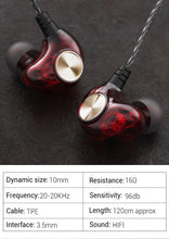 将图片加载到图库查看器，headphones 5D Bass for Xiaomi Hybrid Pro Piston 3, Sony Redmi Note 8 Pro
