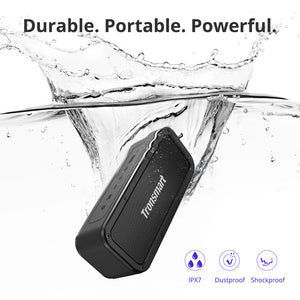 Tronsmart Force Speaker Bluetooth 5.0 40W IPX7 Waterproof with Voice Assistant,TWS,NFC Double Eleven