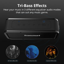 将图片加载到图库查看器，Tronsmart Force Speaker Bluetooth 5.0 40W IPX7 Waterproof with Voice Assistant,TWS,NFC Double Eleven
