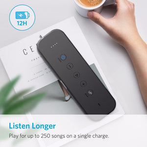 Anker SoundCore with BassUp Technology 12h Playtime IPX5 Water-Resistant 66ft Range