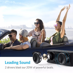 Anker SoundCore with BassUp Technology 12h Playtime IPX5 Water-Resistant 66ft Range
