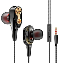 将图片加载到图库查看器，Dual Drivers Earphone High Bass Stereo With Mic For Meizu Xiaomi Sony
