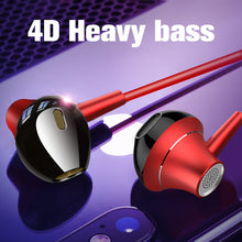 Load image into Gallery viewer, AZiMiYO Hybrid Pro HD In-Ear Earphones Braided Wired 4D Heavy bass
